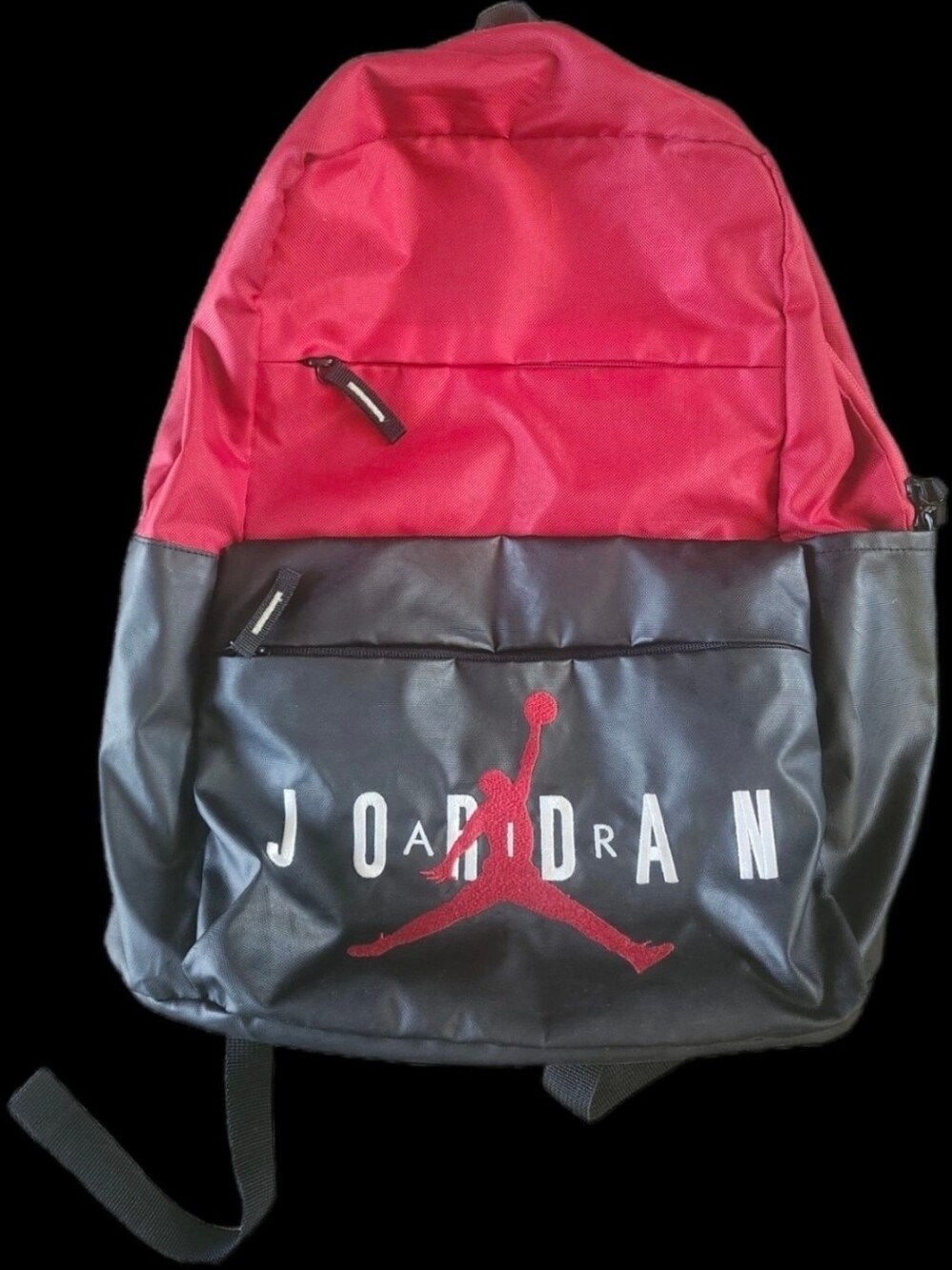 Nike Air Jordan Pivot Large Backpack (Black/Gym Red)